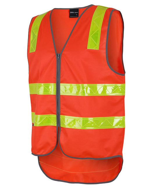 JB'S VIC ROAD (D+N) ZIP SAFETY VEST