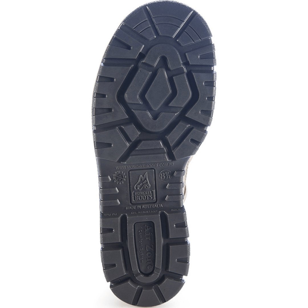 961060 - MONGREL ZIPSIDER NON SAFETY BOOT - STONE - The Work Pit