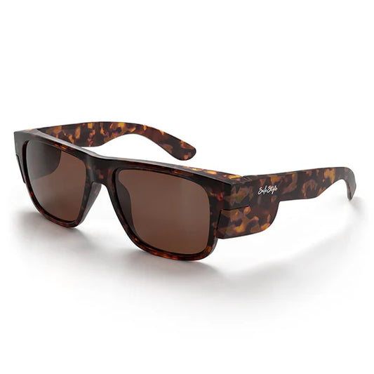 SAFESTYLE FUSION BROWN TORT FRAME/POLARISED LENS