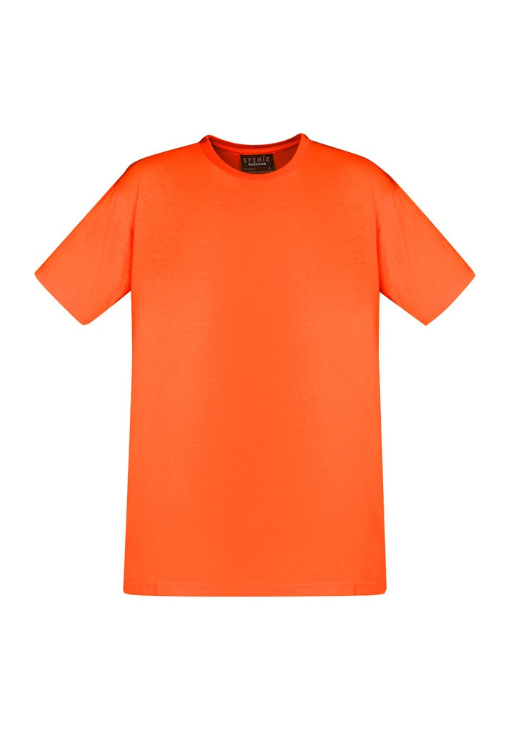 SYZMIK ESSENTIALS MENS TEE - HI VIS ORANGE