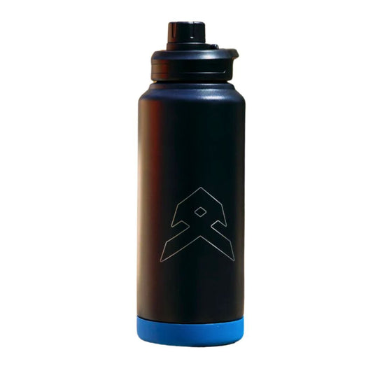 ANTHEM 1 LTR INSULATED WATER BOTTLE - BLACK - The Work Pit