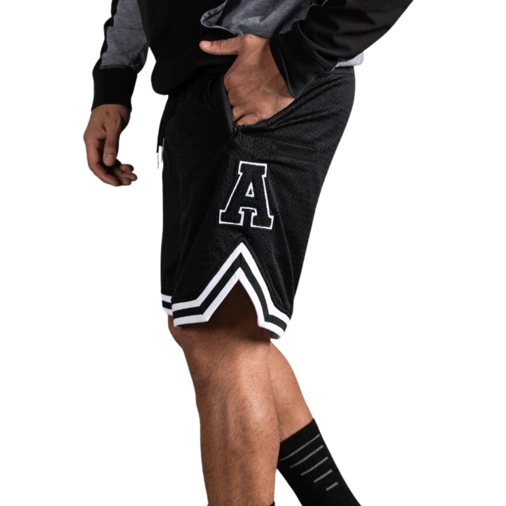 ANTHEM BASKETBALL SHORT BLACK - The Work Pit