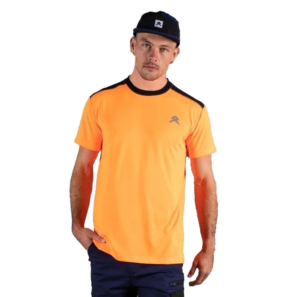 ANTHEM PERFORMANCE TEE FLURO ORANGE - The Work Pit