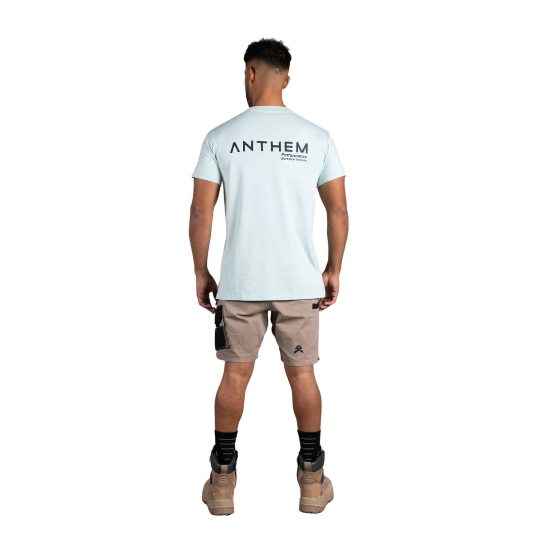 ANTHEM PERFORMANCE WORKWEAR DIVISION TEE GLACIER - The Work Pit