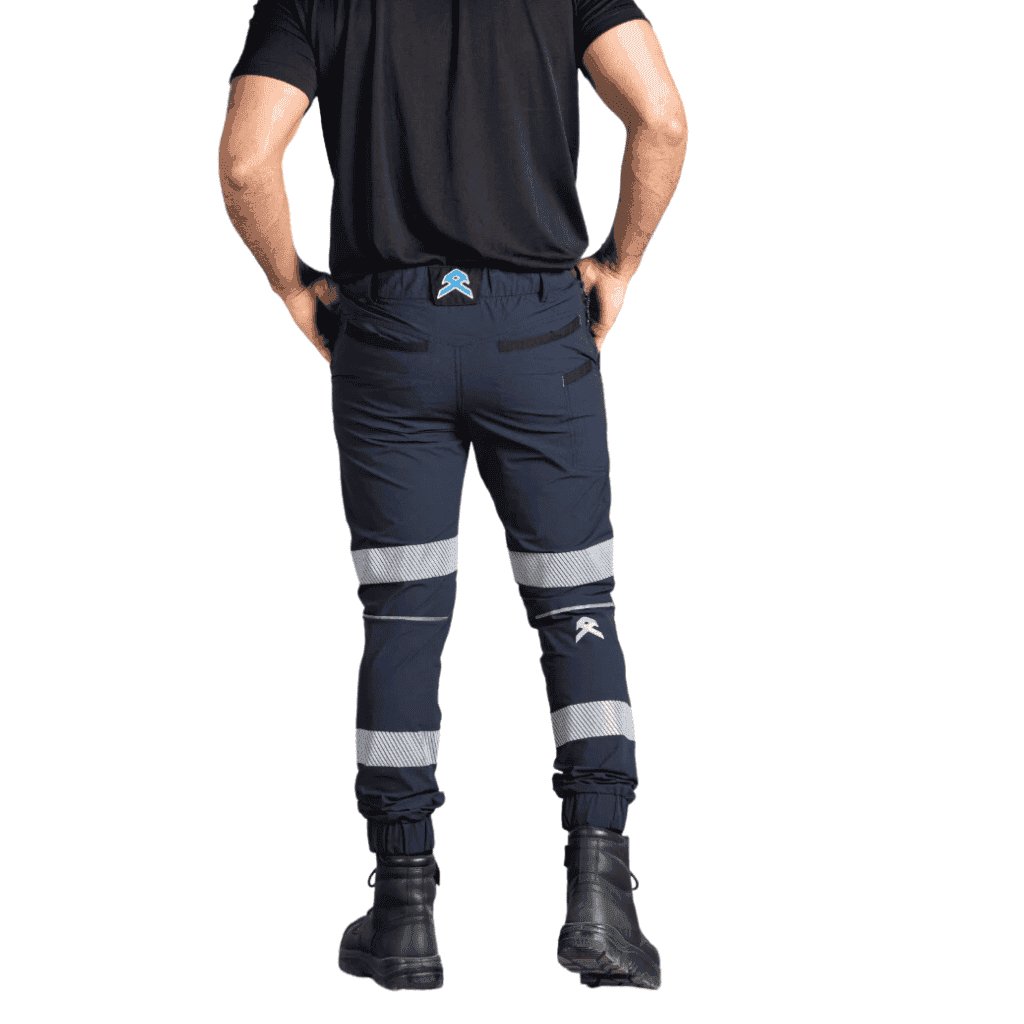 ANTHEM TRIUMPH PANT WITH TAPE NAVY - The Work Pit