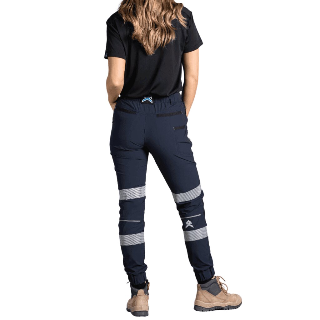 ANTHEM WOMENS TRIUMPH PANT WITH TAPE - NAVY - The Work Pit