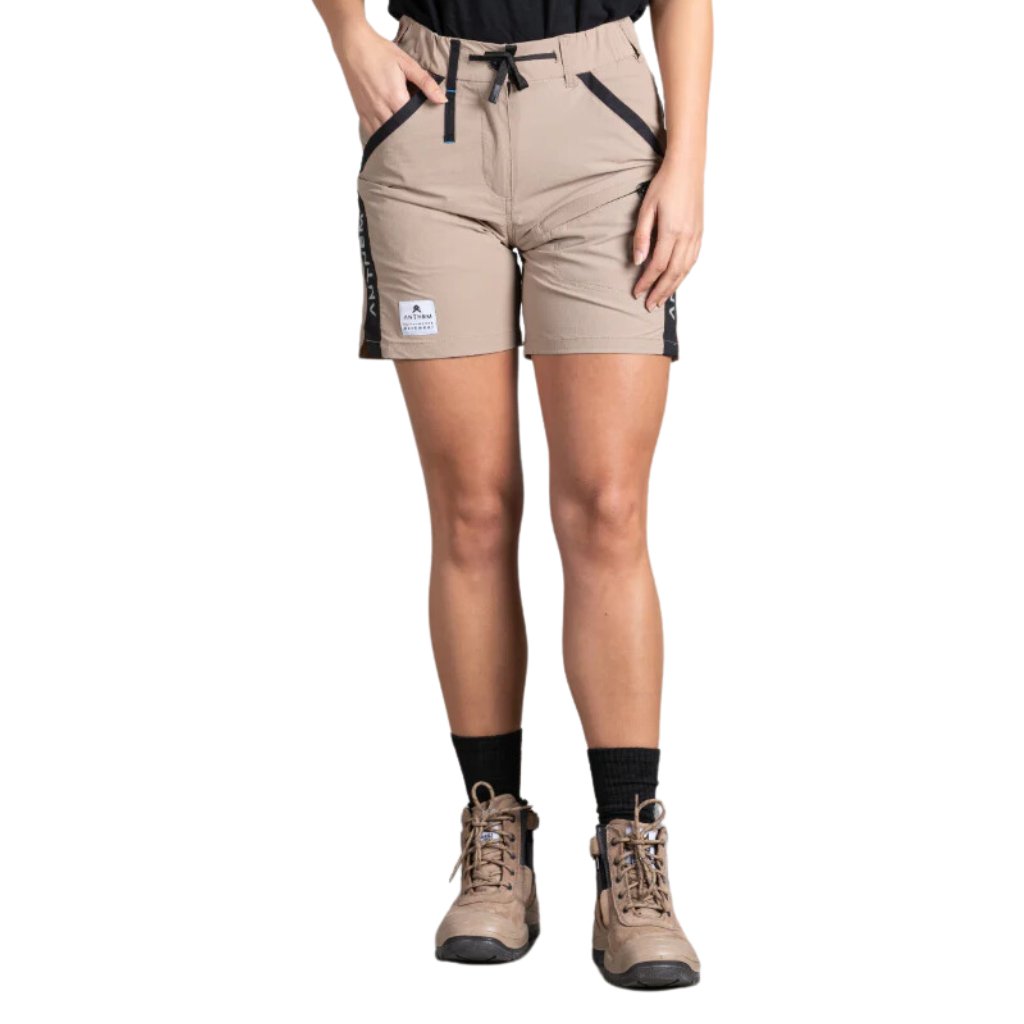 ANTHEM WOMENS TRIUMPH SHORT - KHAKI - The Work Pit