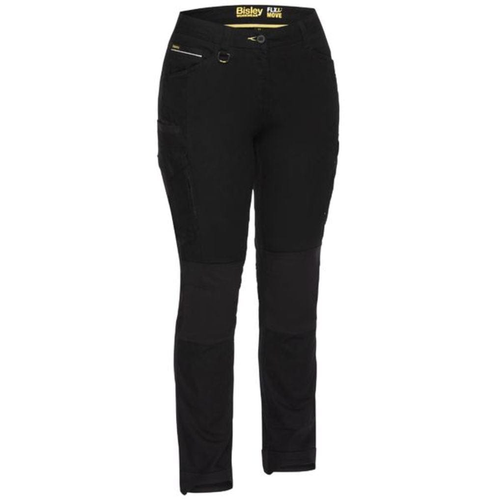 BISLEY WOMENS FLX & MOVE™ CARGO PANTS BLACK - The Work Pit