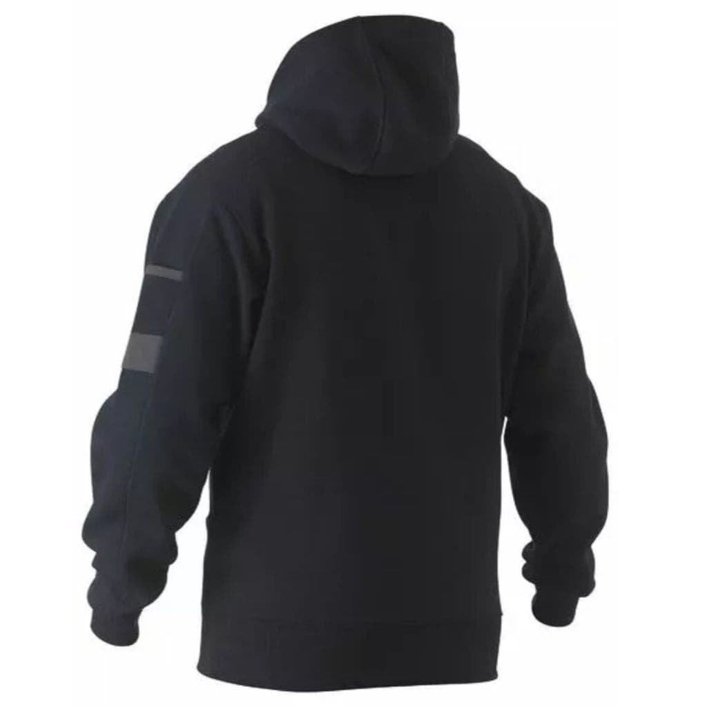 BISLEY WORK FLEECE HOODIE - NAVY - The Work Pit