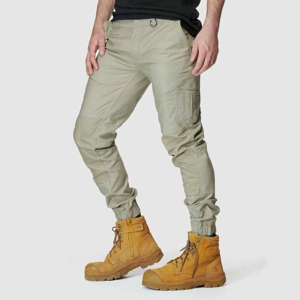 ELWD MENS CUFFED PANT STONE - The Work Pit