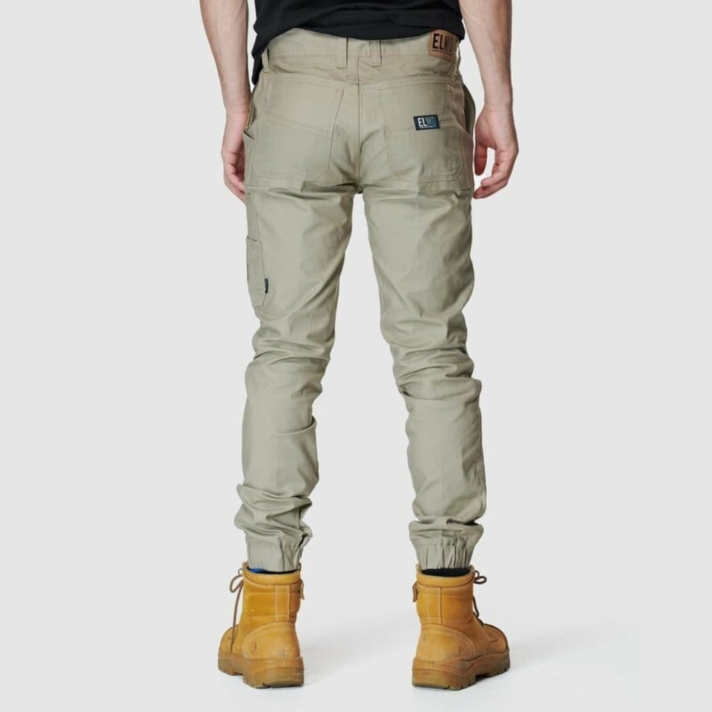 ELWD MENS CUFFED PANT STONE - The Work Pit