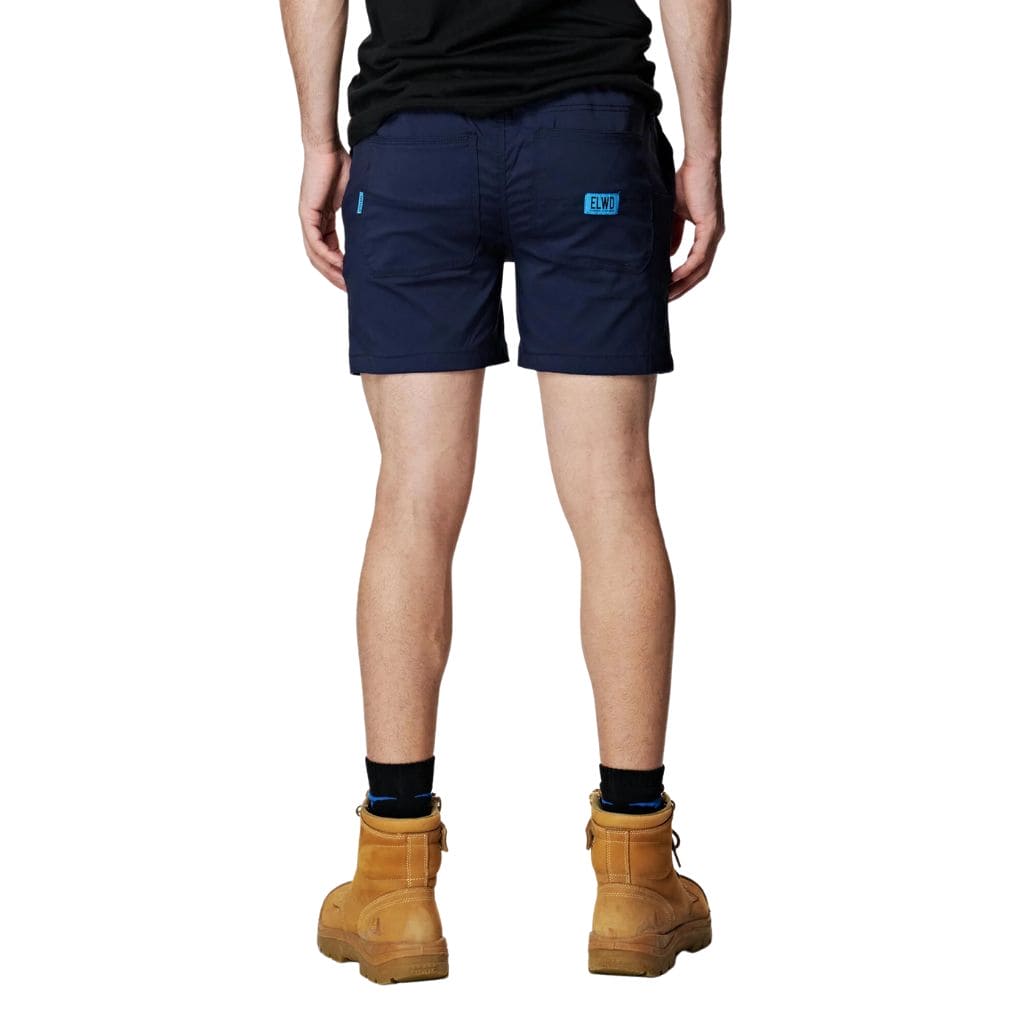 ELWD MENS ELASTIC LIGHT SHORT NAVY - The Work Pit