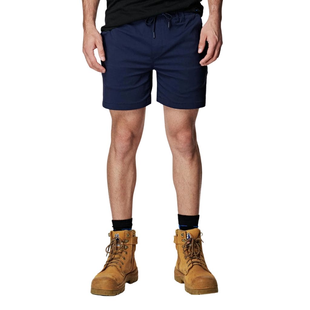 ELWD MENS ELASTIC LIGHT SHORT NAVY - The Work Pit