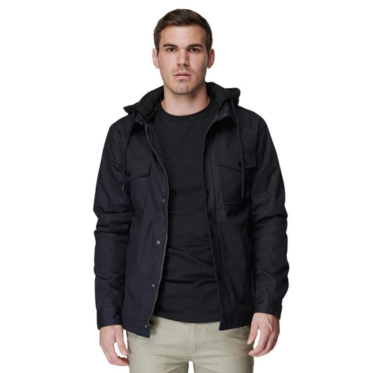 ELWD MENS UTILITY JACKET - BLACK - The Work Pit