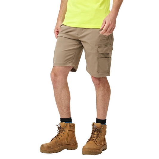 ELWD MENS UTILITY LIGHT SHORTS - KHAKI - The Work Pit