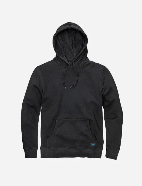 ELWD WOMENS BASIC HOODIE - BLACK - The Work Pit