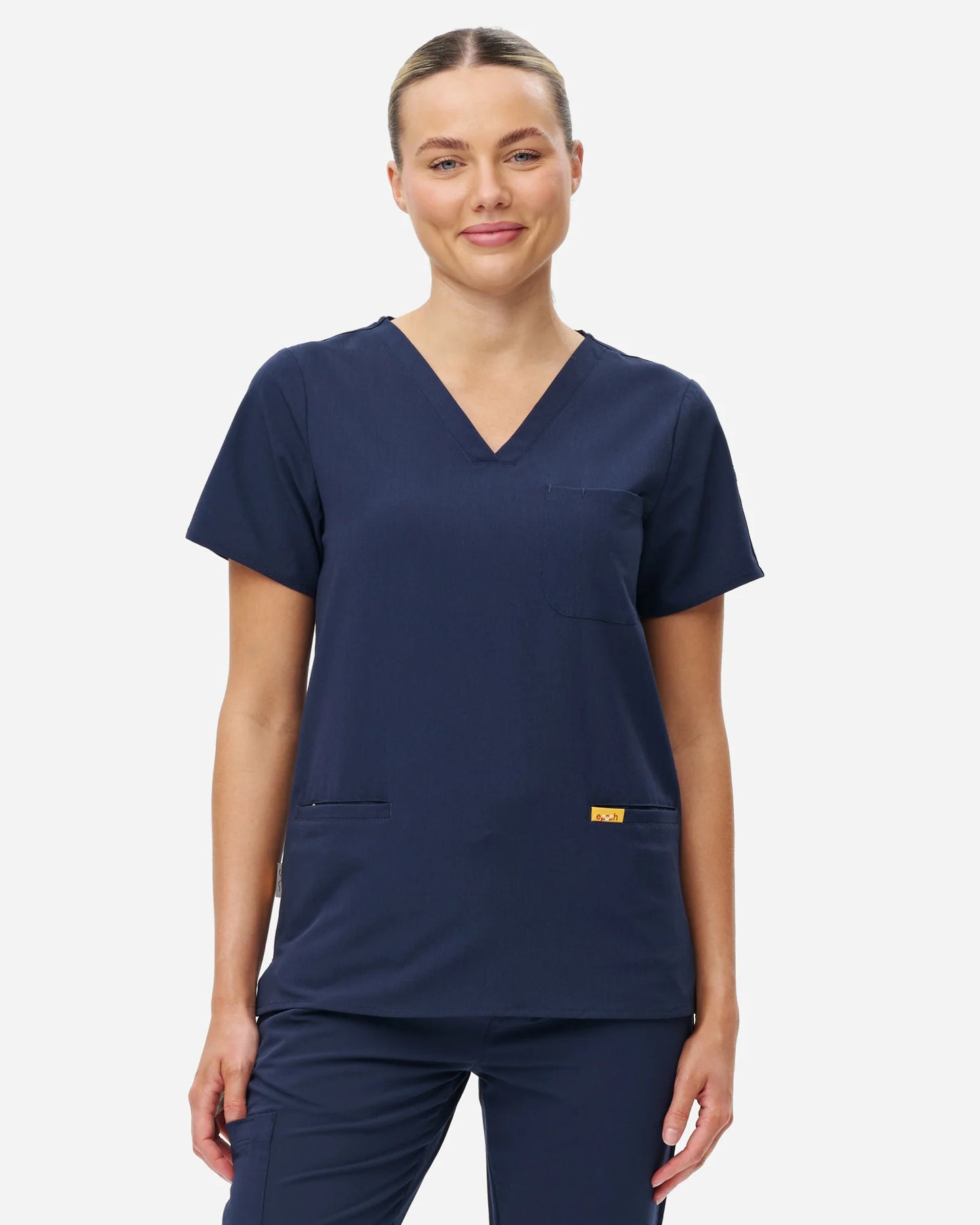 EPOCH SCRUBS WOMENS 3 POCKET TOPS: 5 COLOURS