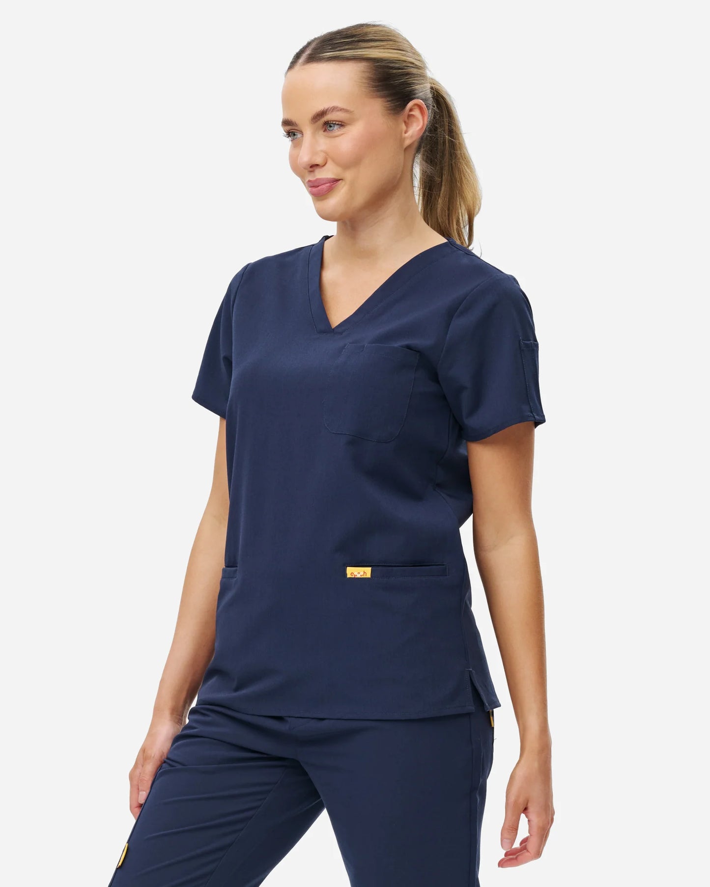 EPOCH SCRUBS WOMENS 3 POCKET TOPS: 5 COLOURS