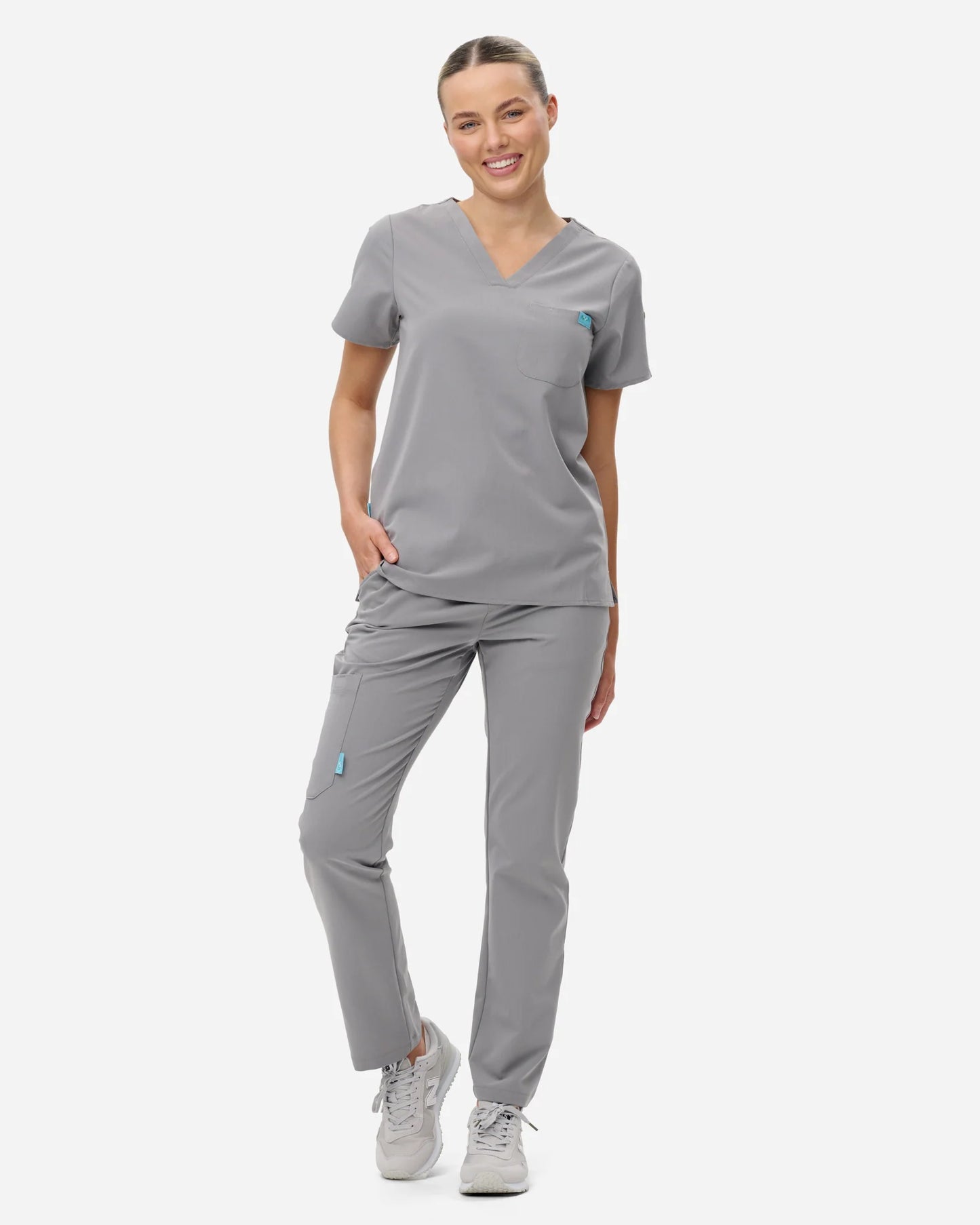 EPOCH SCRUBS WOMAN'S PANTS - NON CUFFED: 5 COLOURS