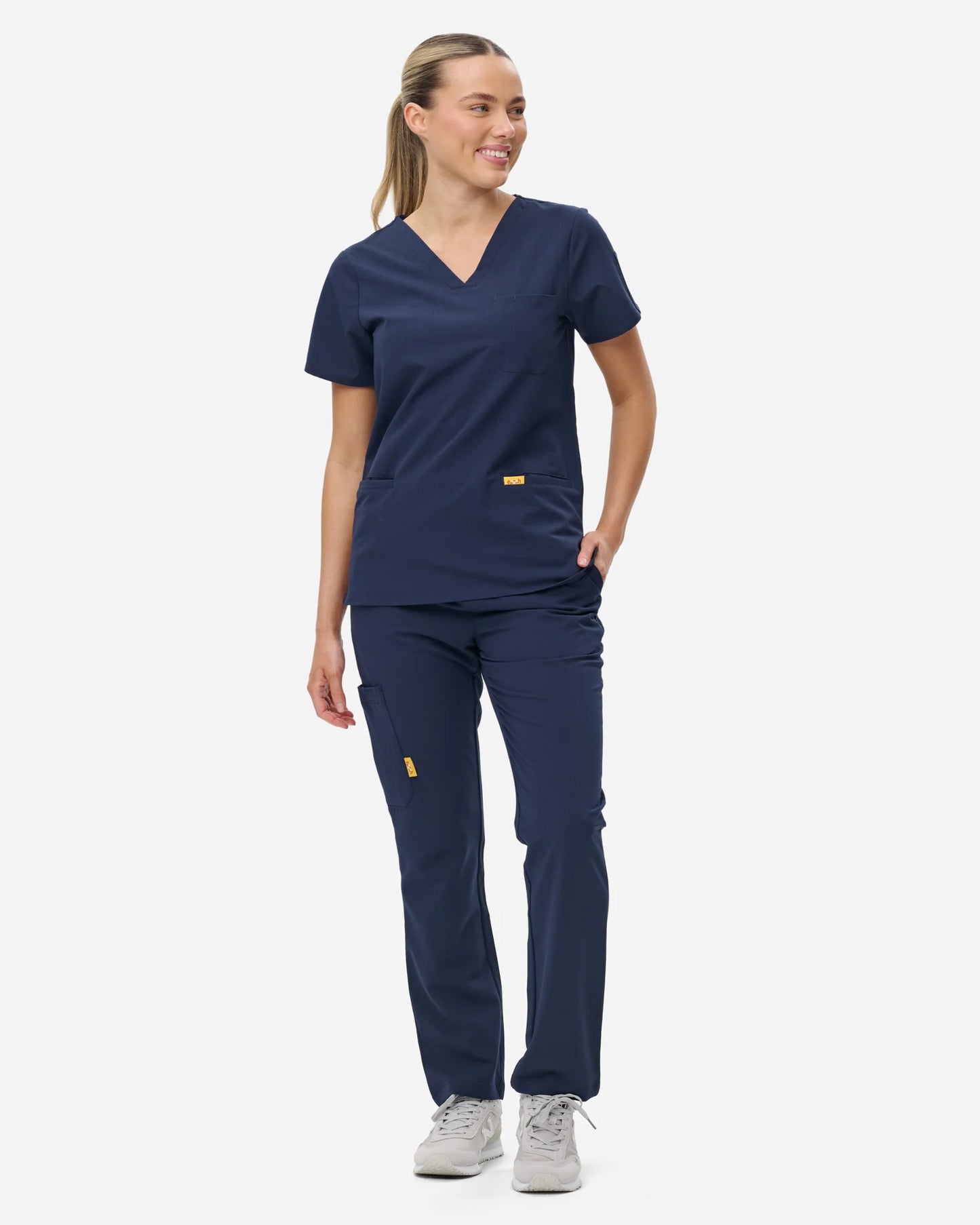 EPOCH SCRUBS WOMAN'S PANTS - NON CUFFED: 5 COLOURS