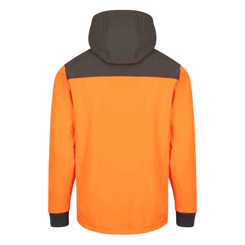 FORM WORKWEAR 2 IN 1 HI VIS HOODIE ORANGE - The Work Pit