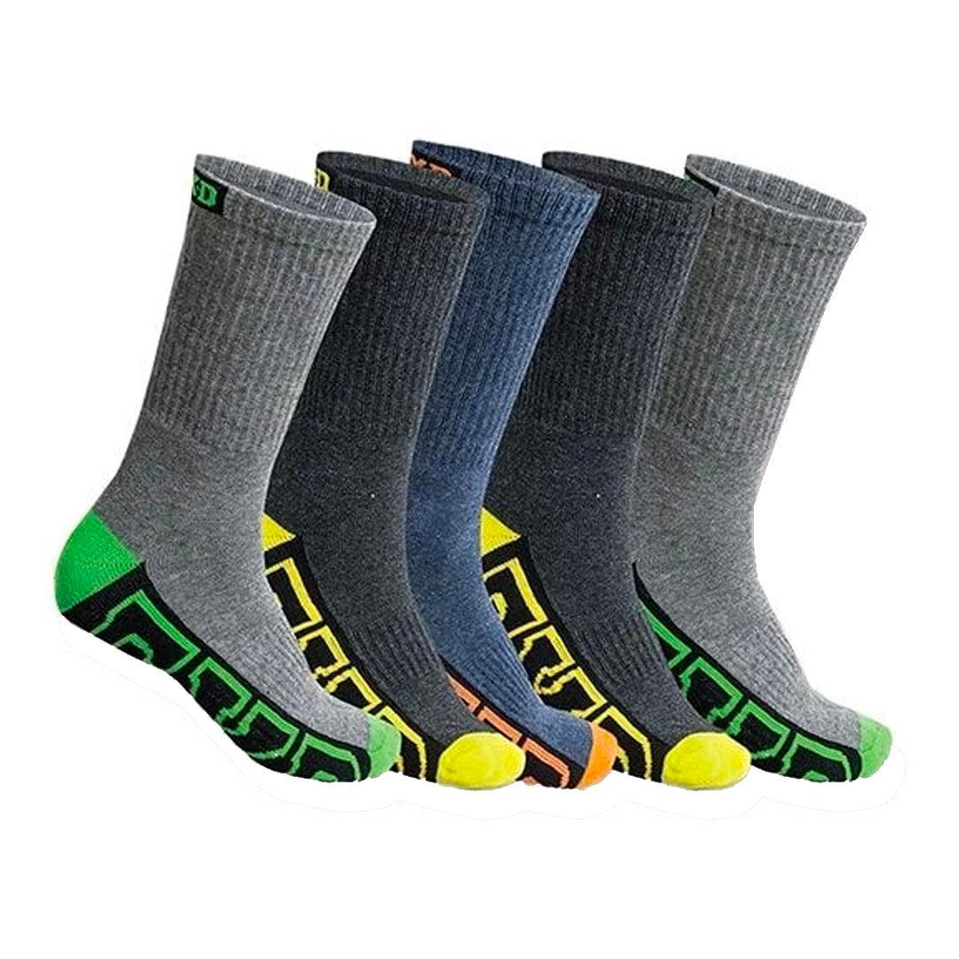 FXD SK - 1 LONG SOCK 5 PACK MULTI - The Work Pit