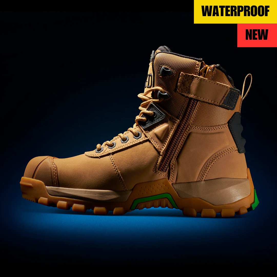 FXD WB - 1WP WATERPROOF WORK BOOTS - WHEAT - The Work Pit