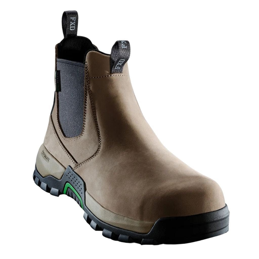 FXD WB - 4 ELASTIC SIDE SAFETY BOOT STONE - The Work Pit