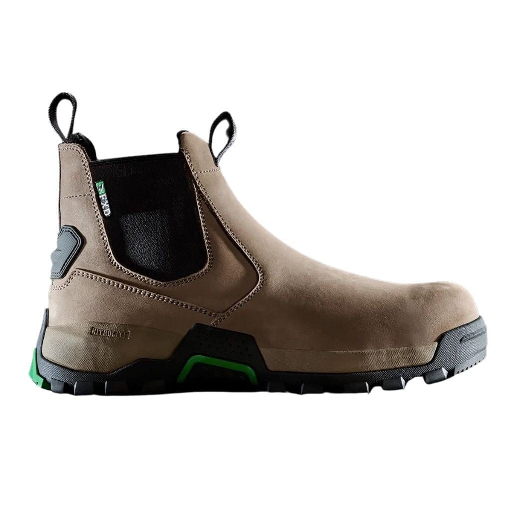 FXD WB - 4 ELASTIC SIDE SAFETY BOOT STONE - The Work Pit