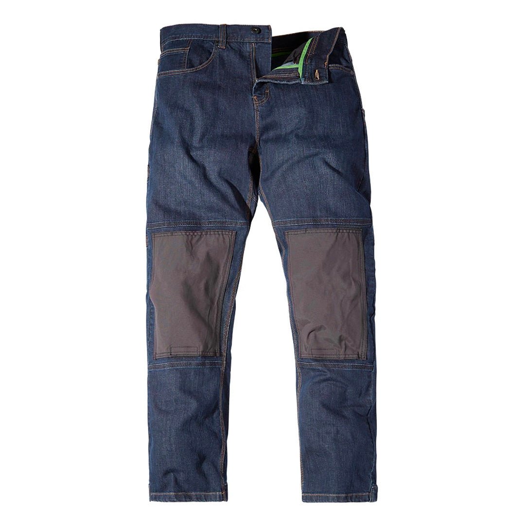 FXD WD - 1 WORK PANTS INDIGO - STOMP WASH DENIM - The Work Pit