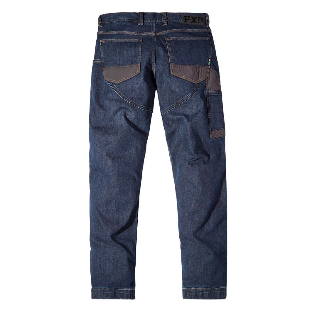 FXD WD - 1 WORK PANTS INDIGO - STOMP WASH DENIM - The Work Pit