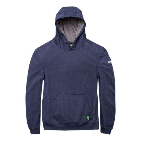 FXD WF - 1 WORK FLEECE HOODIE - NAVY - The Work Pit