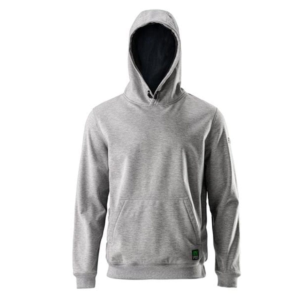 FXD WF - 1 WORK FLEECE HOODY GREY - The Work Pit