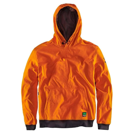 FXD WF - 1 WORK FLEECE HOODY ORANGE - The Work Pit