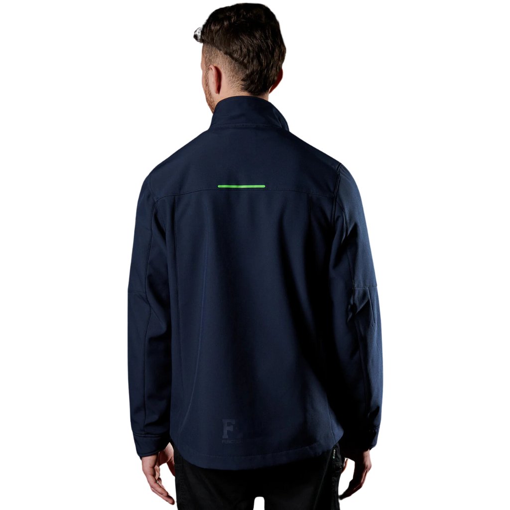 FXD WO - 3 SOFT SHELL JACKET - NAVY - The Work Pit