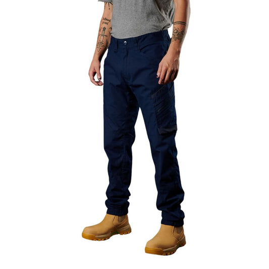 FXD WP - 11 CUFFED STRETCH RIPSTOP WORK PANTS - NAVY - The Work Pit