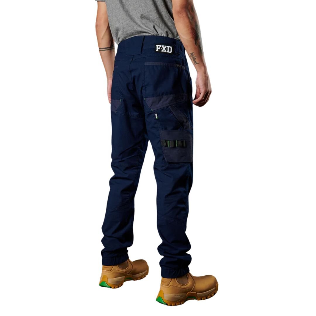 FXD WP - 11 CUFFED STRETCH RIPSTOP WORK PANTS - NAVY - The Work Pit