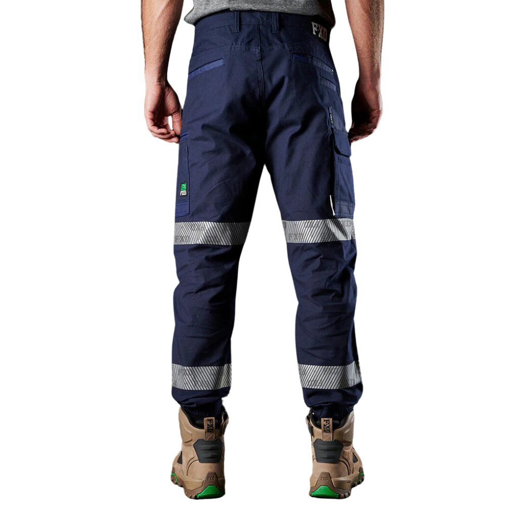 FXD WP - 4T REFLECTIVE CUFFED WORK PANTS - NAVY - The Work Pit