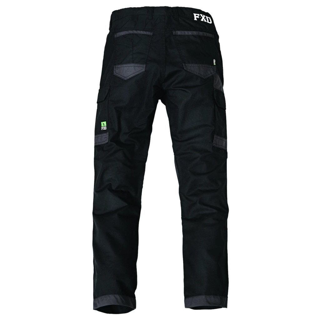 FXD WP - 5 WORK PANTS - BLACK - The Work Pit