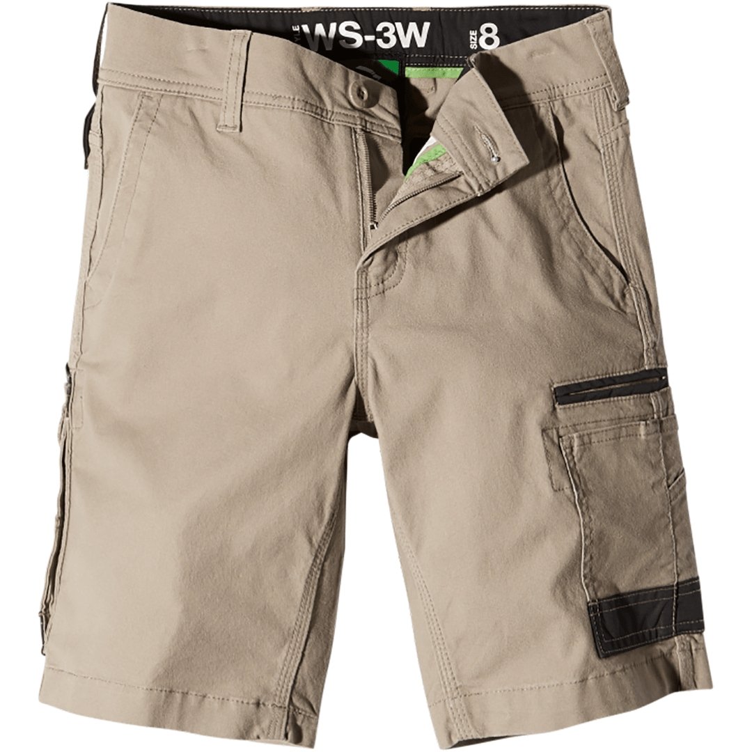 FXD WS - 3W WORK SHORTS KHAKI - The Work Pit