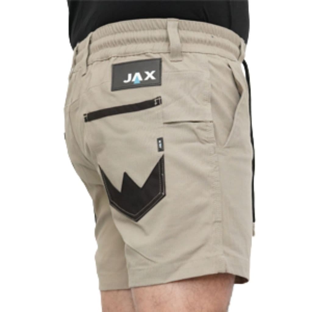 JAX NOTORIOUS SHORT SHORTS KHAKI - The Work Pit