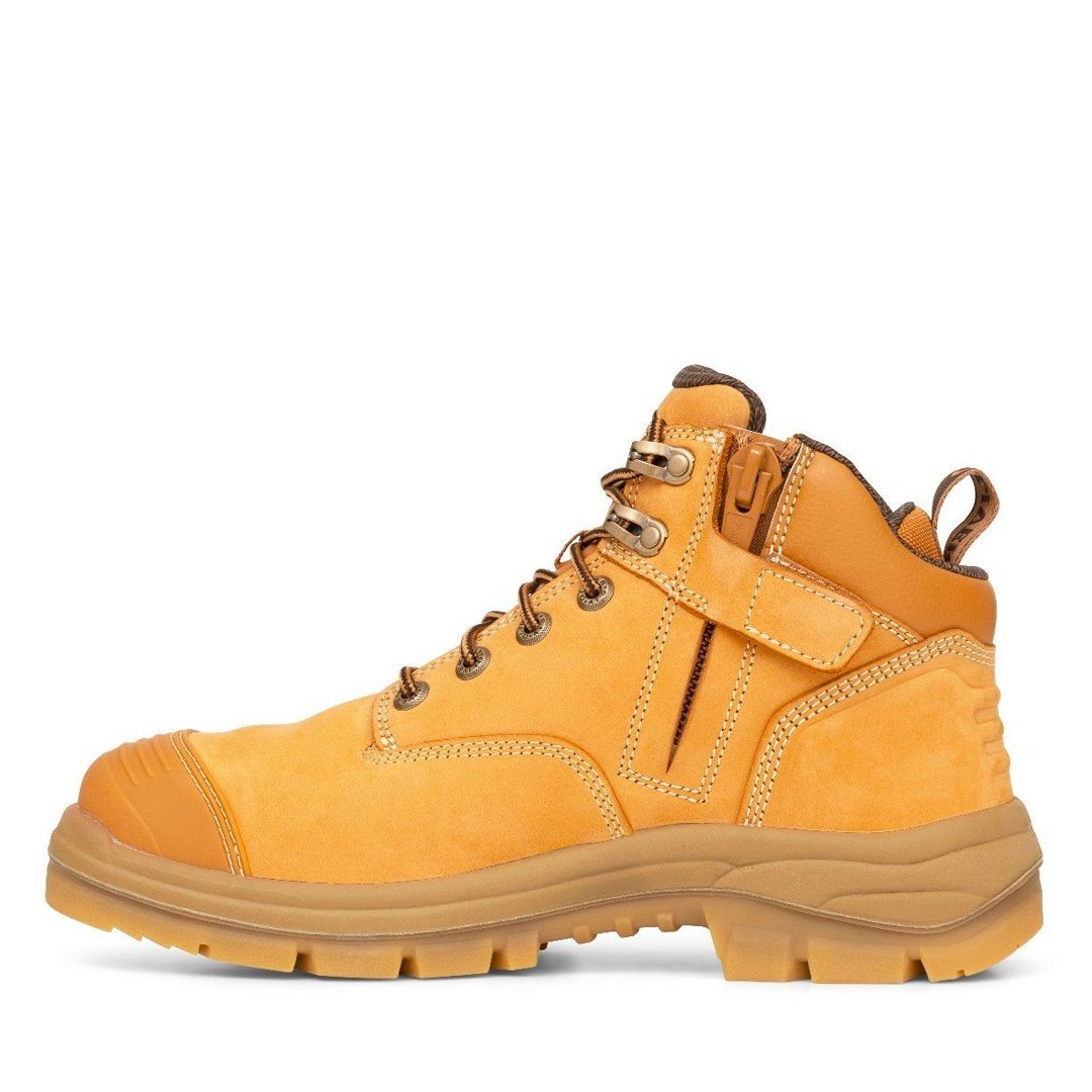 OLIVER 130MM WHEAT ZIP HIKER BOOT - The Work Pit