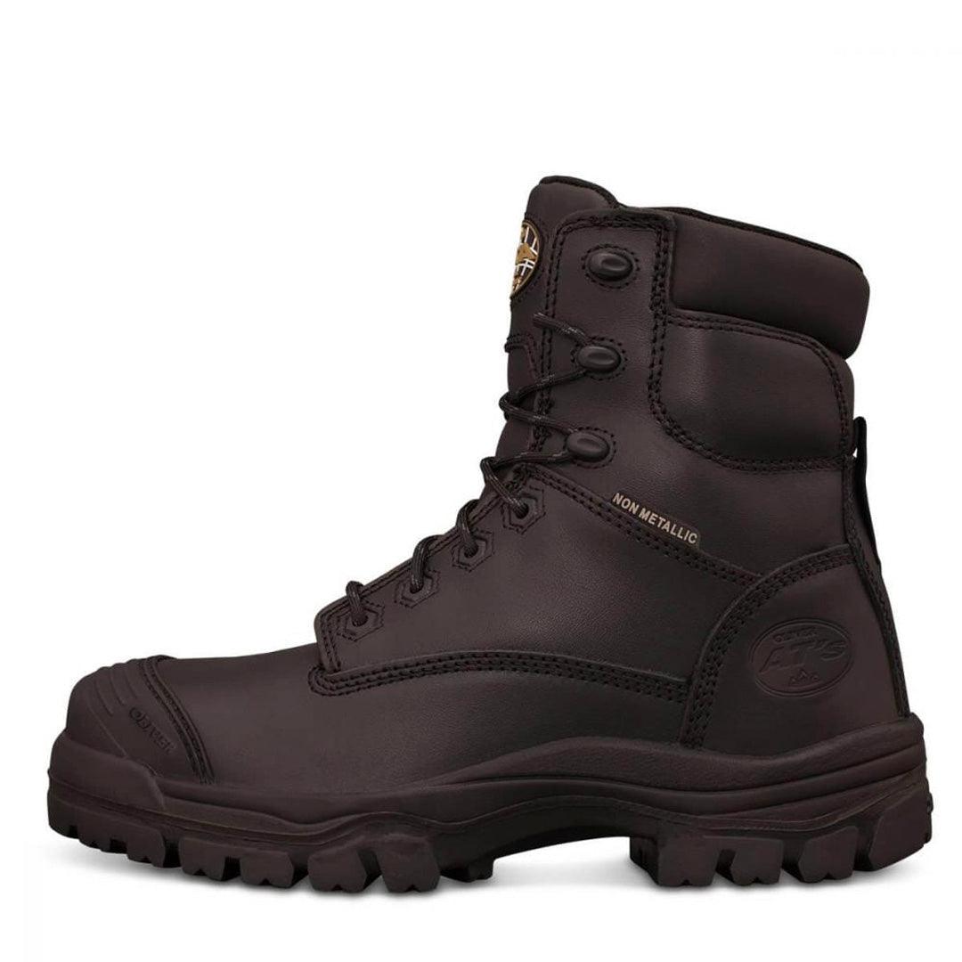 OLIVER 45 SERIES 150MM ZIP SIDED BOOT - BLACK - The Work Pit