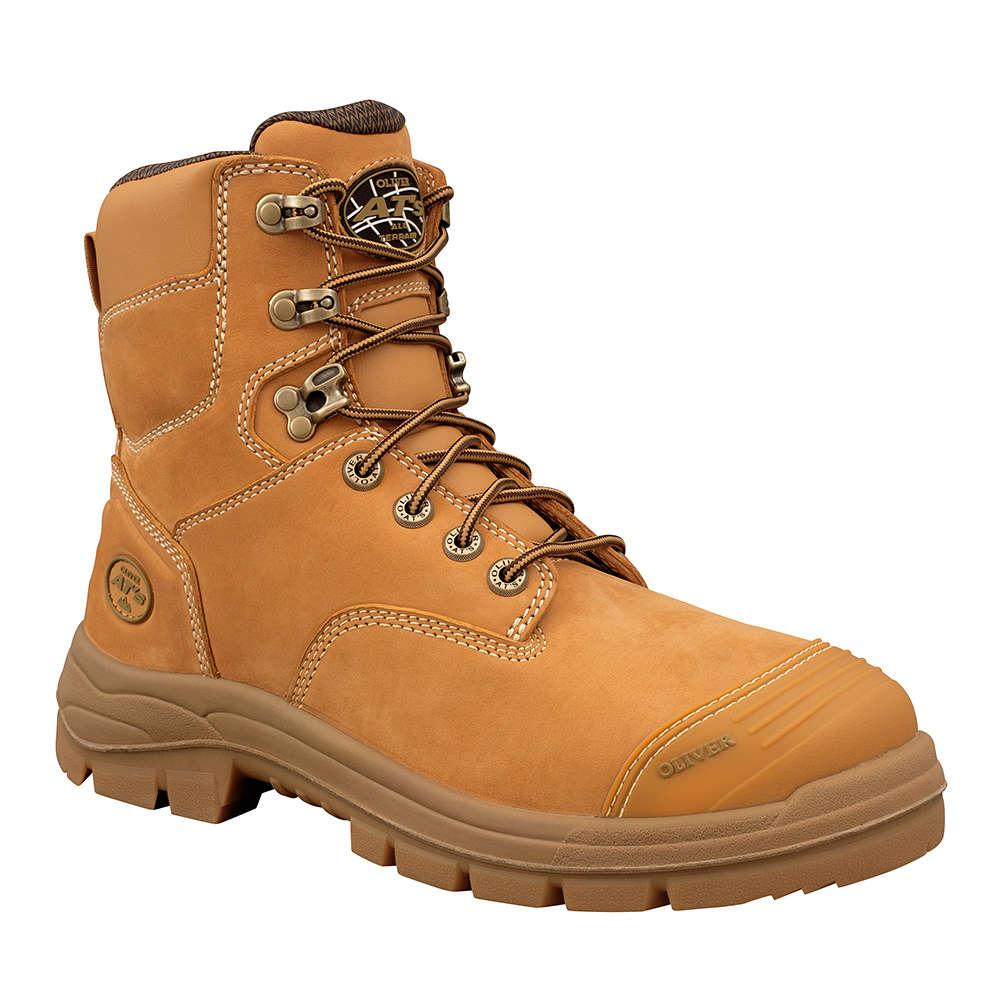 OLIVER 55 SERIES 150MM ZIP SIDED BOOT - WHEAT - The Work Pit