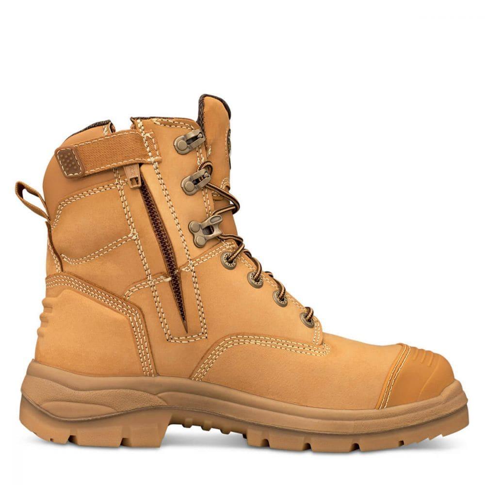 OLIVER 55 SERIES 150MM ZIP SIDED BOOT - WHEAT - The Work Pit