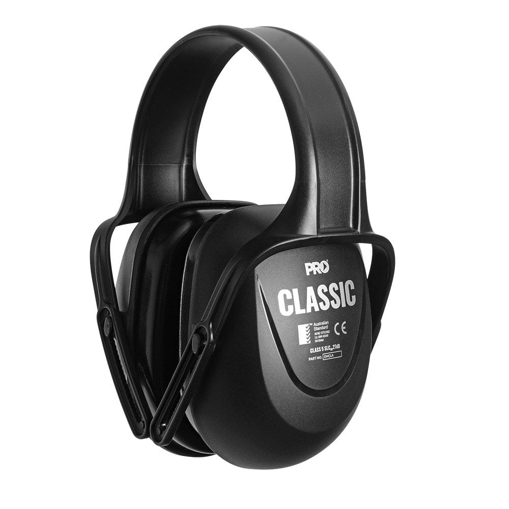 PRO CHOICE CLASS 5 CLASSIC EARMUFFS BLACK - The Work Pit