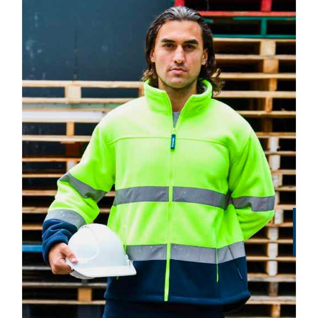 RAINBIRD LUMBER TAPED JACKET YELLOW/NAVY - The Work Pit