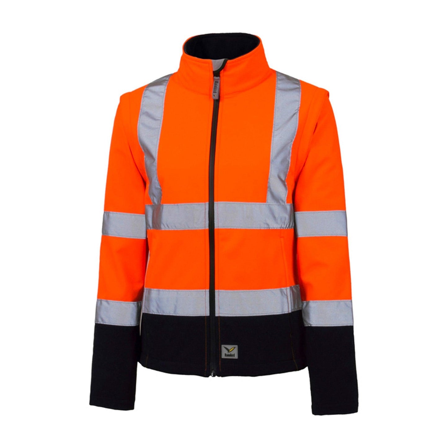 RAINBIRD WOMENS CARROLL SHELL JACKET ORANGE/NAVY - The Work Pit