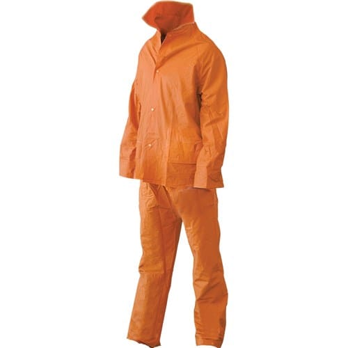 RAINSUIT PVC HIGH VIS ORANGE - The Work Pit