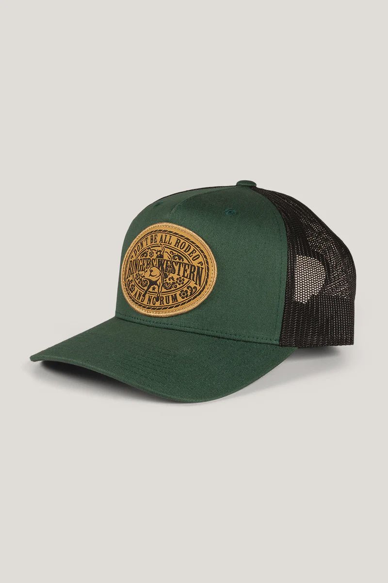 RINGER WESTERN DALTON TRUCKER CAP - PINE - The Work Pit